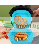 Квадратна силиконова тавичка за Air Fryer